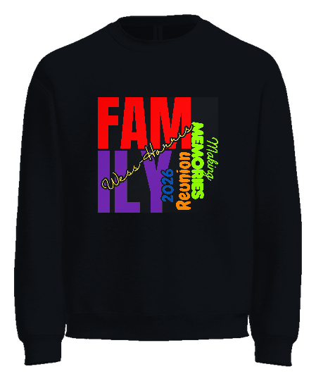 Tshirt Kings Crewneck — Black front