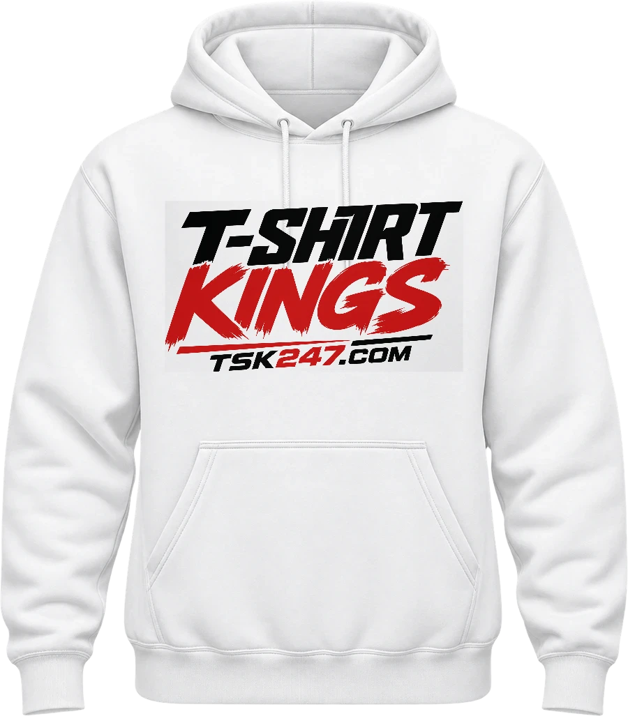 Tshirtkings High School Hoodie — White