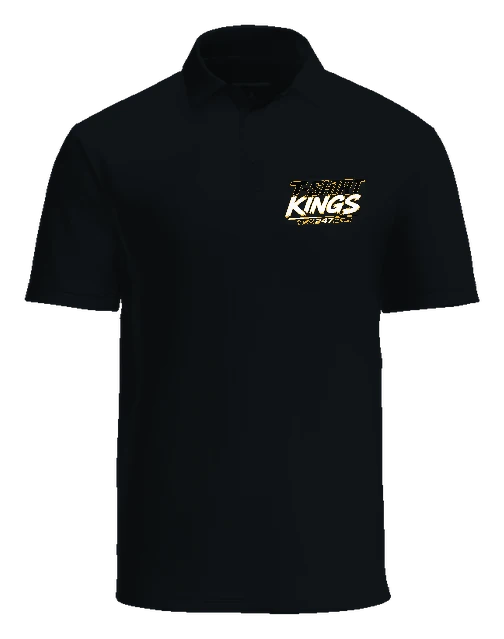 Tshirtkings High School Polo — Black