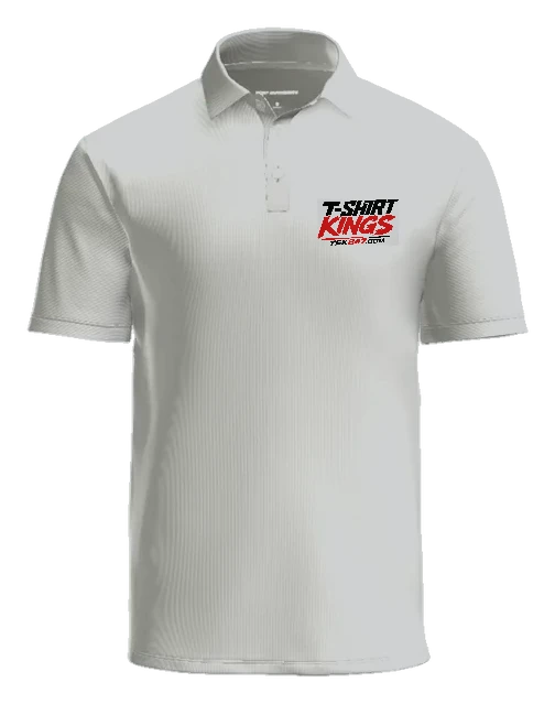 Tshirtkings High School Polo — Ash