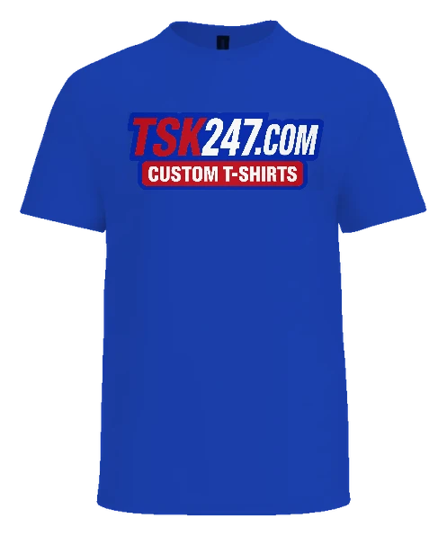 Tshirtkings High School Tee — True Royal front