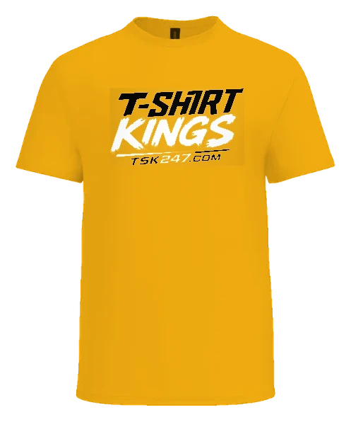 Tshirtkings High School Tee — Gold front