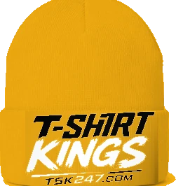 Tshirtkings High School Beanie — Gold