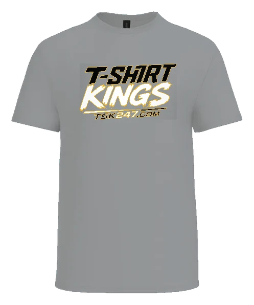 Tshirtkings High School Tee — Sport Grey front