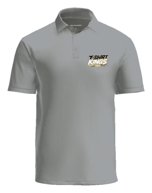 Tshirtkings High School Polo — Sport Grey