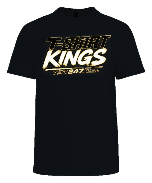 Tshirtkings High School Tee — Black front