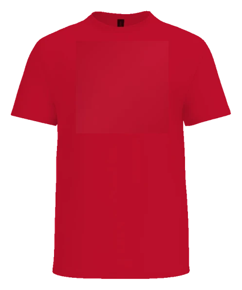 TSK Test Drop Tee — Red front