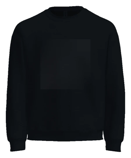 TSK Test Drop Crewneck — Black front