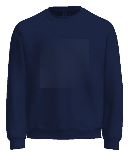 TSK Test Drop Crewneck — Navy front