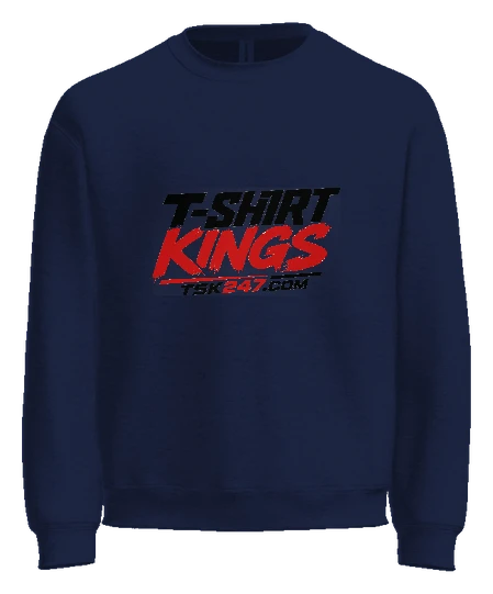 tsk247.com Crewneck — Navy front