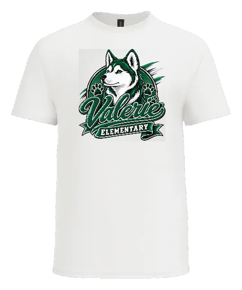 Valerie Elementary Tee — White front