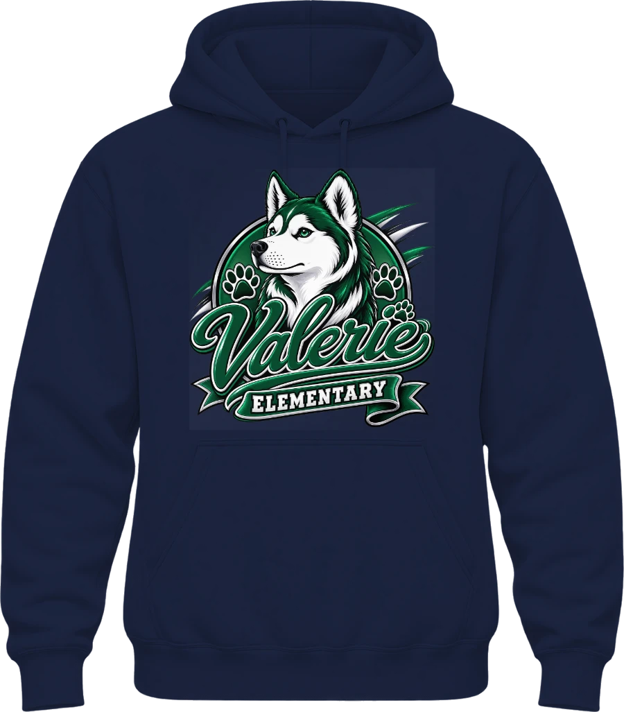 Valerie Elementary Hoodie — Navy
