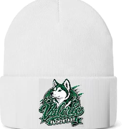 Valerie Elementary Beanie — White