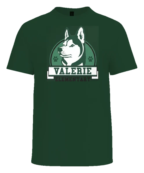 Valerie Elementary Tee — Forest front