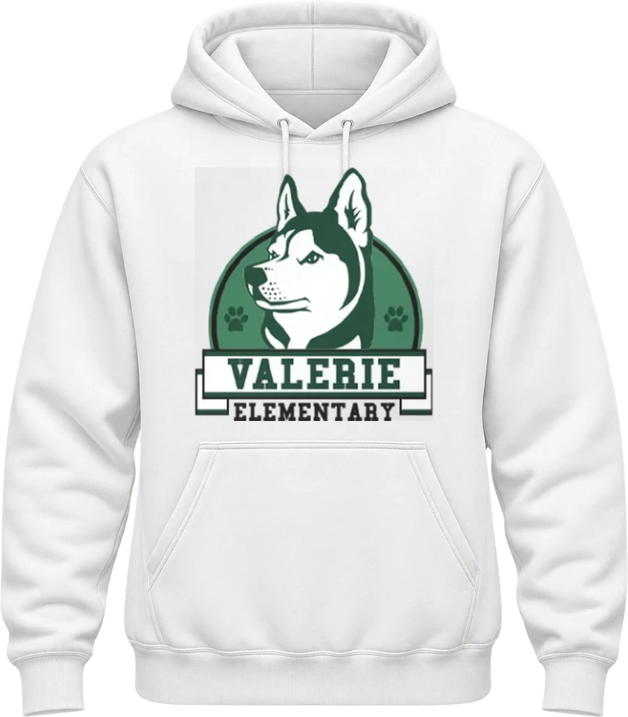 Valerie Elementary Hoodie — White