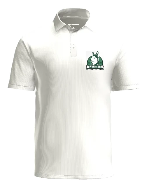 Valerie Elementary Polo — White