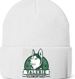 Valerie Elementary Beanie — White