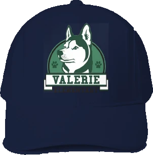 Valerie Elementary Trucker Hat — Navy