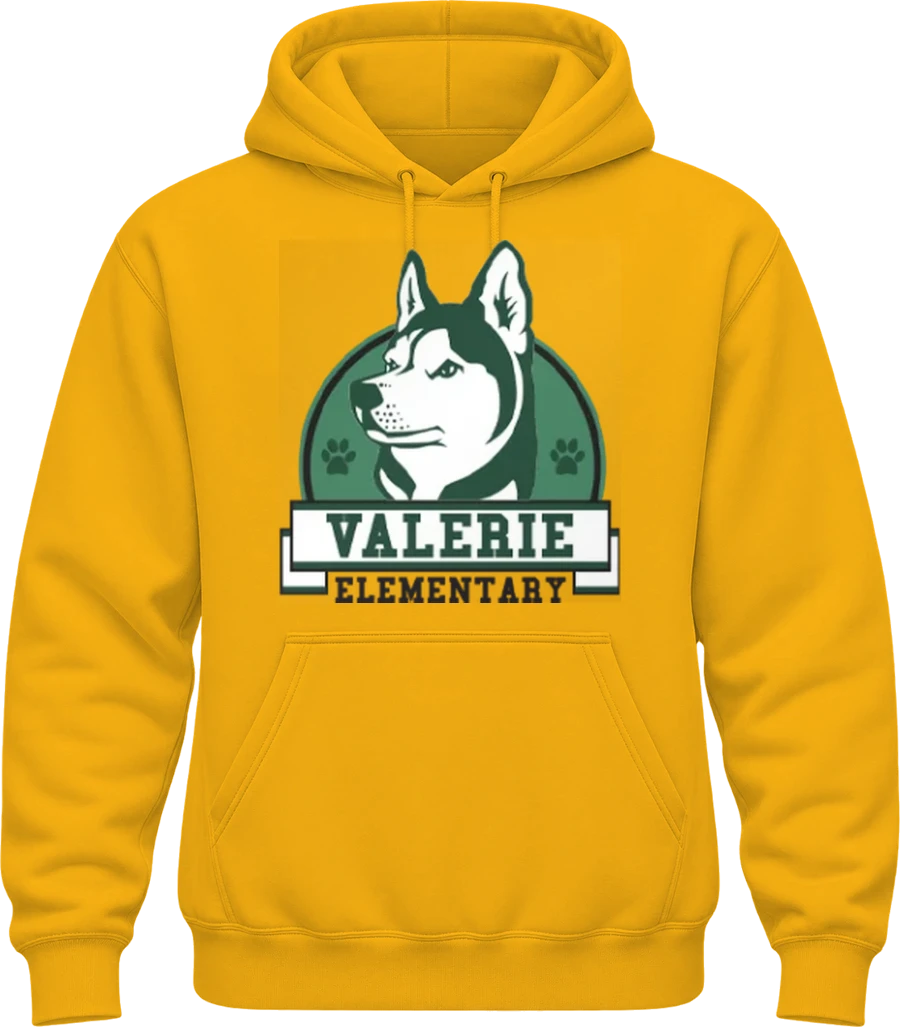 Valerie Elementary Hoodie — Gold