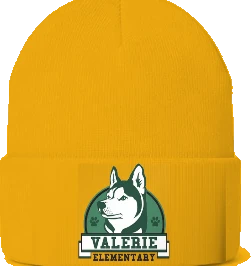 Valerie Elementary Beanie — Gold