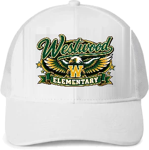 Westwood Elementary Trucker Hat — White