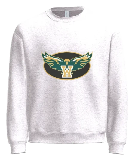 Westwood Elementary Crewneck — White front