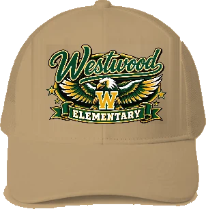 Westwood Elementary Trucker Hat — Sand