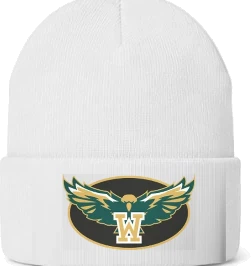 Westwood Elementary Beanie — White
