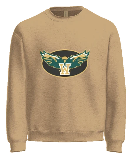 Westwood Elementary Crewneck — Sand front