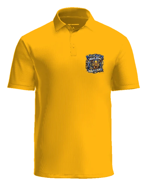 Wogaman Middle School Polo — Gold