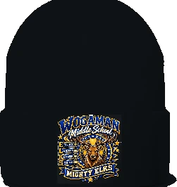 Wogaman Middle School Beanie — Black