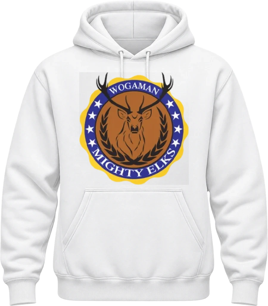 Wogaman Middle School Hoodie — White