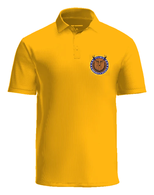 Wogaman Middle School Polo — Gold