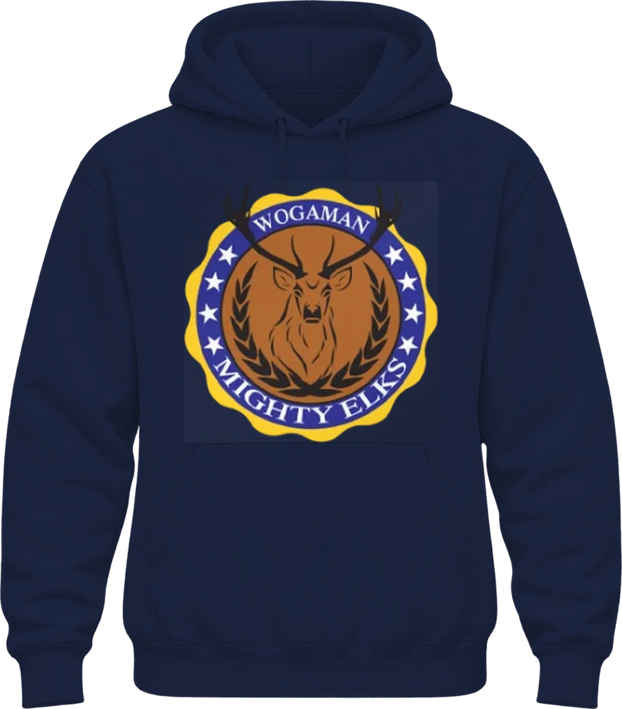 Wogaman Middle School Hoodie — Navy