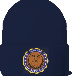 Wogaman Middle School Beanie — Navy