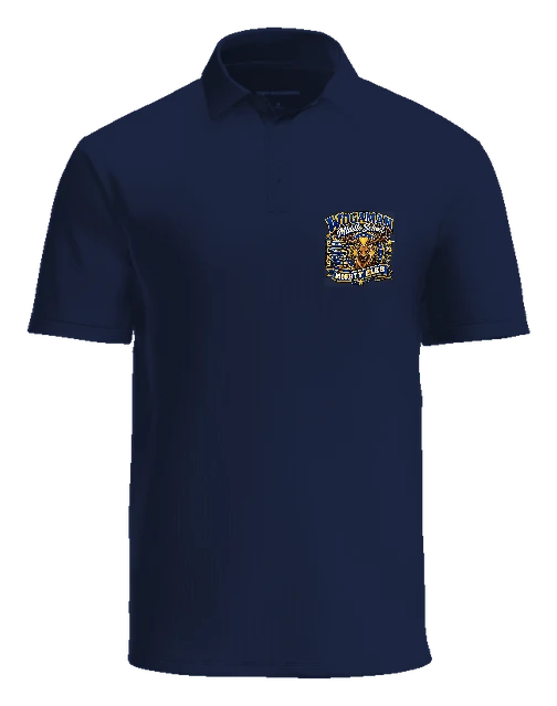 Wogaman Middle School Polo — Navy