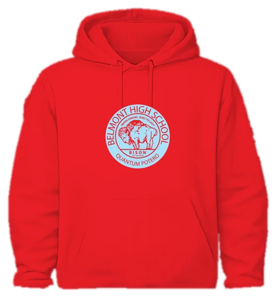 Belmont High School Pullover Hoodie