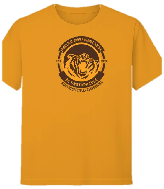 Edwin Joel Brown Middle School Short Sleeve Tee